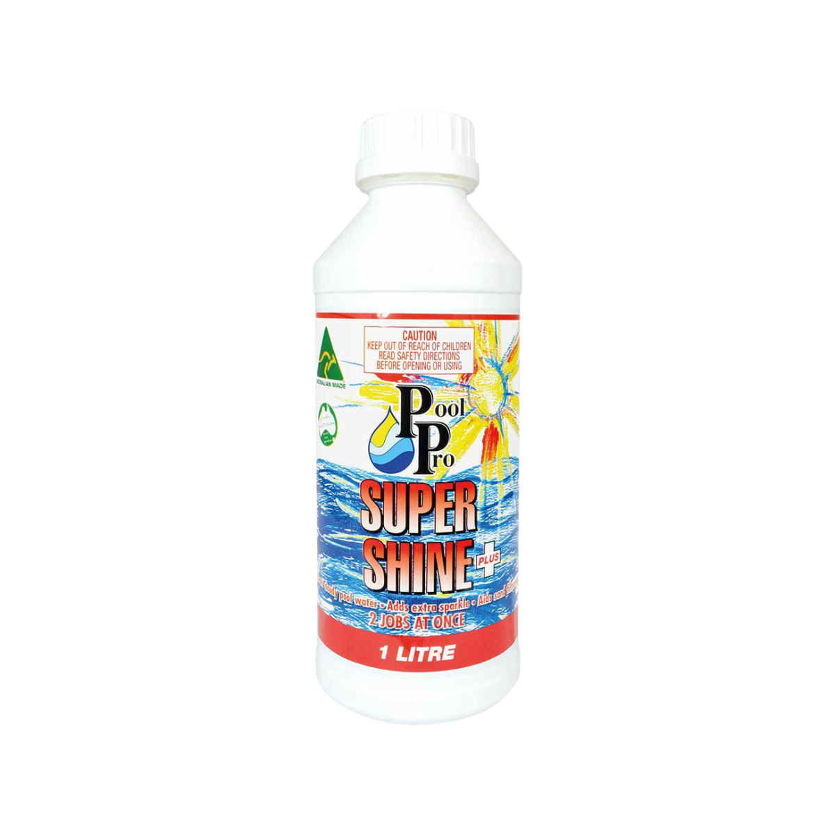 POOL PRO SUPERSHINE 2 IN 1 CALRIFIER 1L