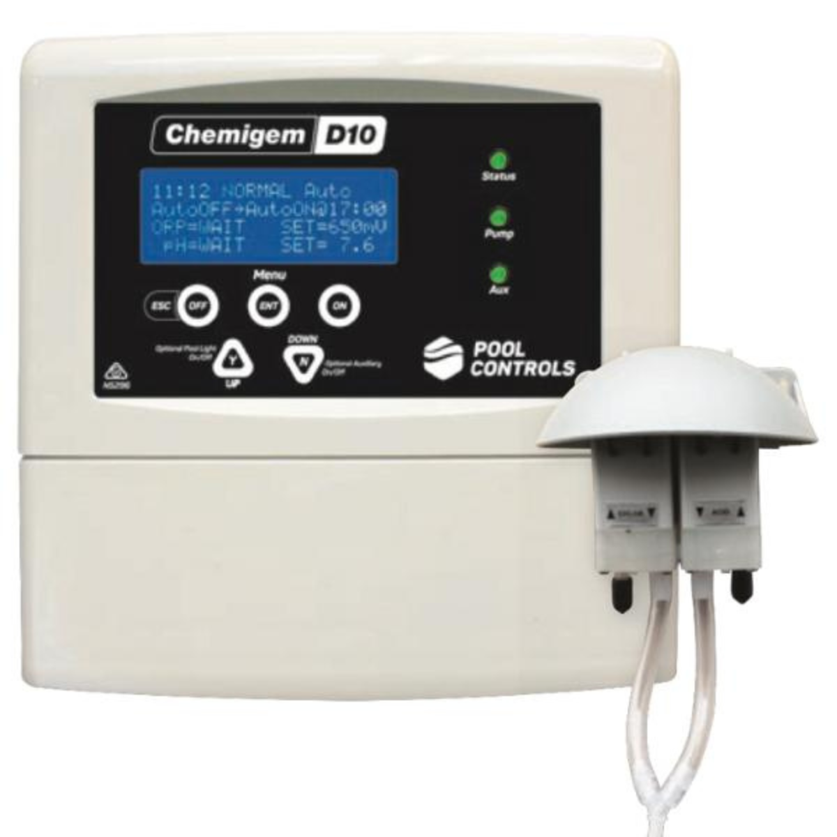 POOL CONTROLS CHEMIGEM SERIES - D21 Water Management System Dual Pump