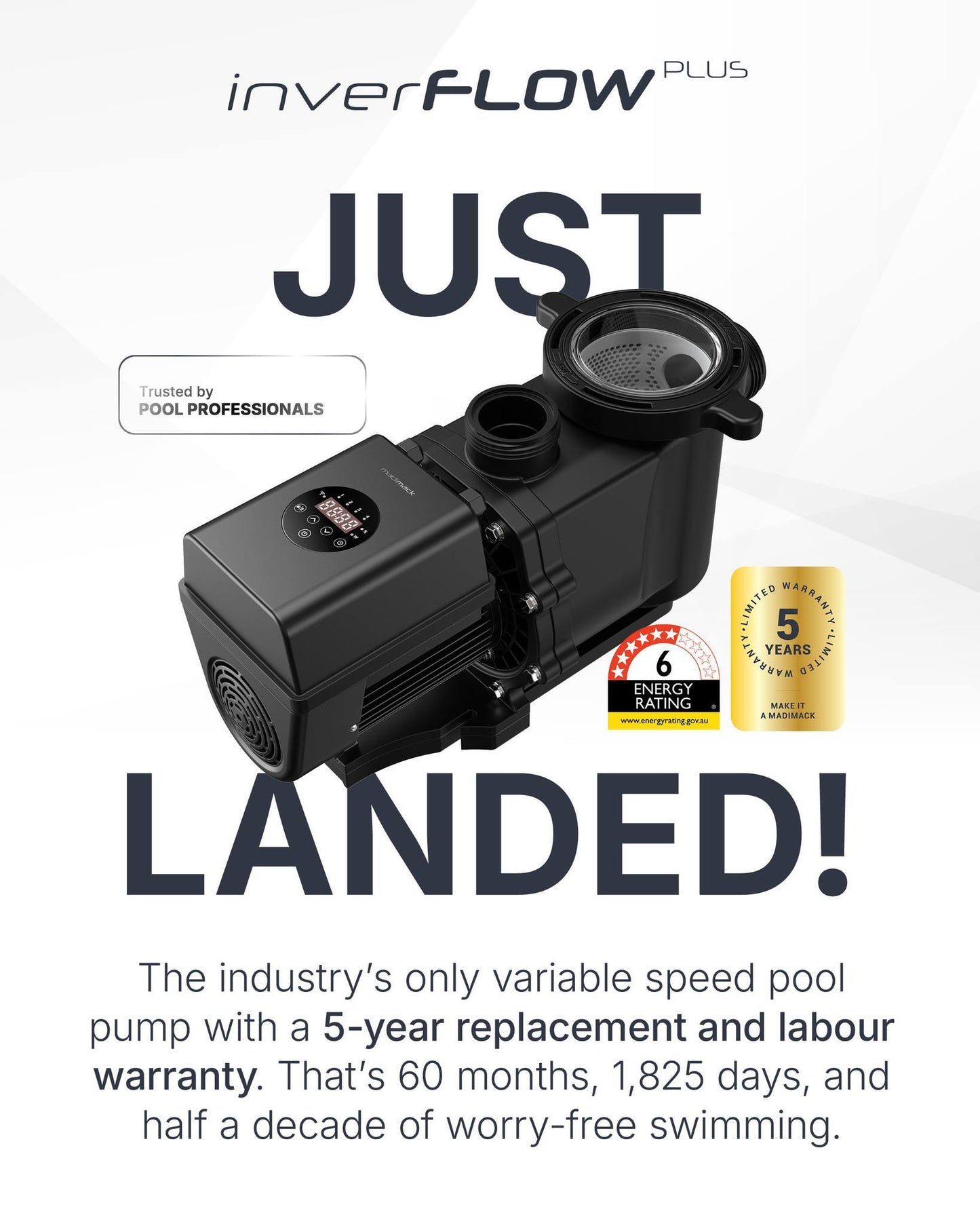 MADIMACK inverFLOW PLUS 400i PUMP 1.5hp