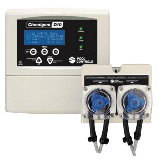 POOL CONTROLS CHEMIGEM SERIES - D10 Water Management System Dual Valve